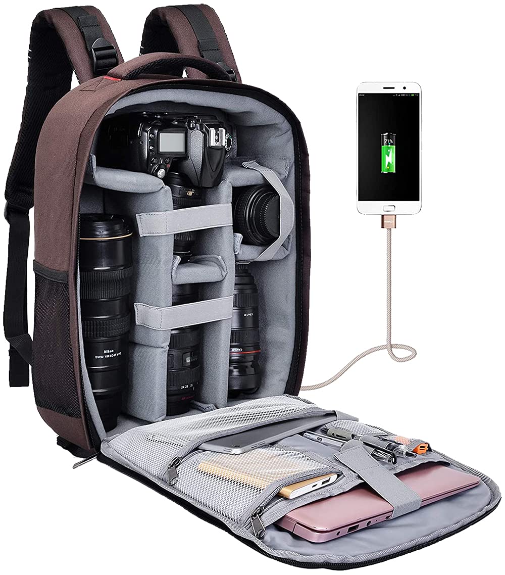 CWATCUN Camera Backpack